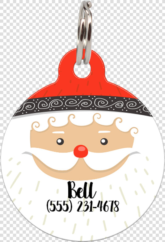 Santa Personalized Dog Id Tag For Pets Class Lazyload   Pendant  HD Png DownloadTransparent PNG