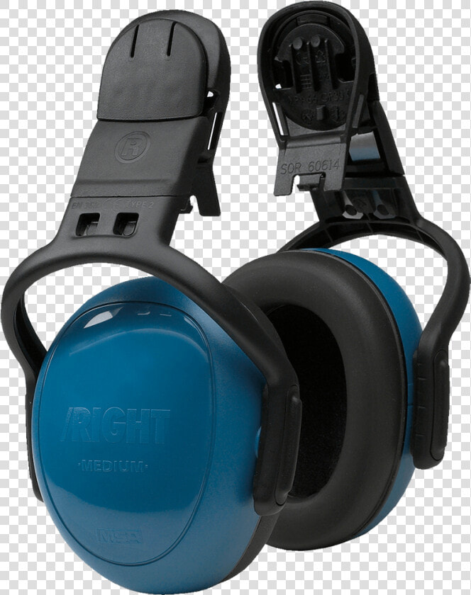 Helmet Mounted Earmuffs V guard   Earmuffs  HD Png DownloadTransparent PNG