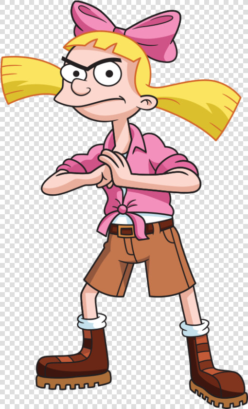 Merry Nickmas   Hey Arnold Jungle Movie Helga  HD Png DownloadTransparent PNG