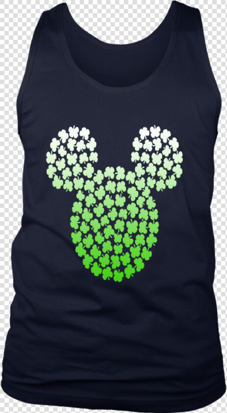 Disney Mickey Mouse Green Clovers St   4th Of July Drinking Shirts  HD Png DownloadTransparent PNG