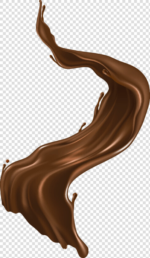 Brigadeiro De Pote Com Chocolate   Chocolate Syrup Vector Png  Transparent PngTransparent PNG