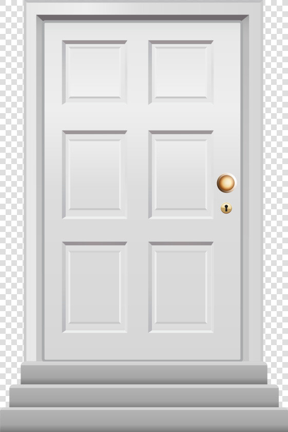 Front Door White Png Clip Art   Transparent House Door Clipart  Png DownloadTransparent PNG