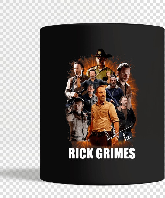 Walking Dead Rick Grimes Shirt   Walking Dead Rick Grimes Signature Shirt  HD Png DownloadTransparent PNG