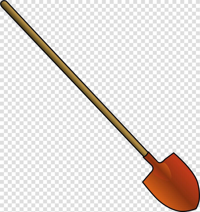 Roundpointshovel Clip Art   Shovel And Rake Clipart  HD Png DownloadTransparent PNG