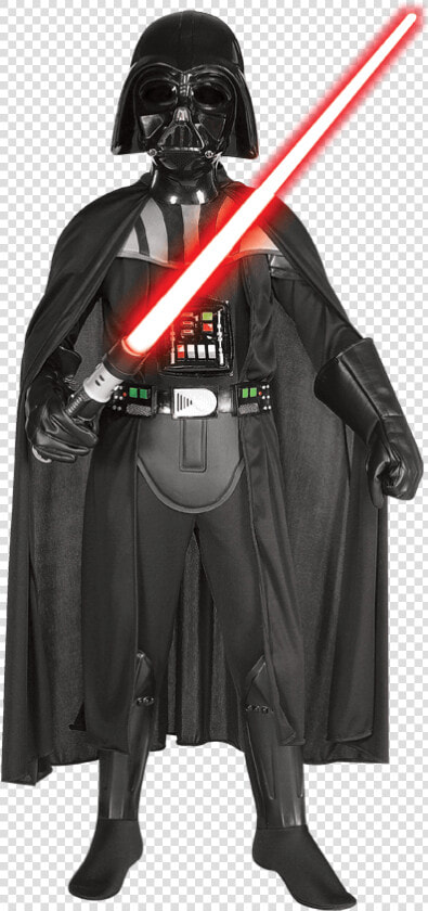 Deluxe Kids Darth Vader Costume   Darth Vader Kids Costume  HD Png DownloadTransparent PNG