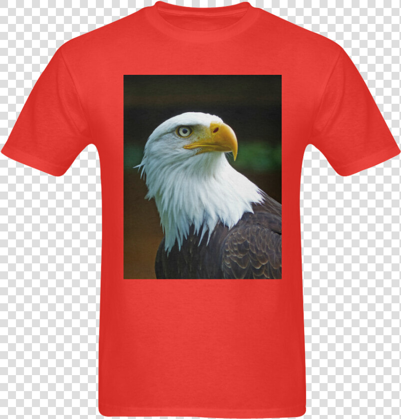 Bald Eagle Head 002 06 Sunny Men S T  Shirt   Bald Eagle  HD Png DownloadTransparent PNG