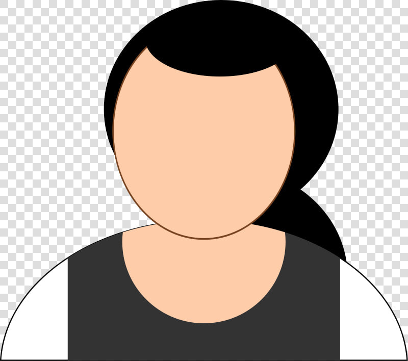 Woman Faceless Head Clipart  HD Png DownloadTransparent PNG