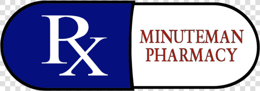 Rx Minuteman Pharmacy   Sign  HD Png DownloadTransparent PNG