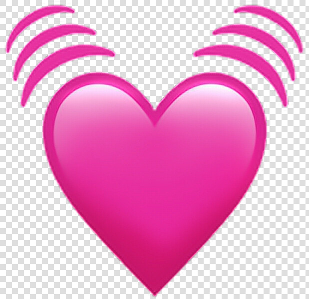 Beating Pink Heart Emoji  HD Png DownloadTransparent PNG