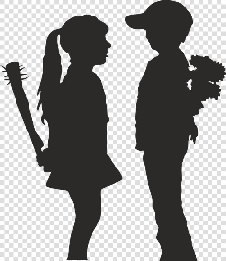 Banksy Boy Meets Girl  HD Png DownloadTransparent PNG