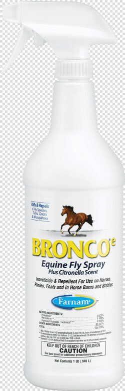 Bronco® E Equine Fly Spray Plus Citronella Scent   Beer Bottle  HD Png DownloadTransparent PNG