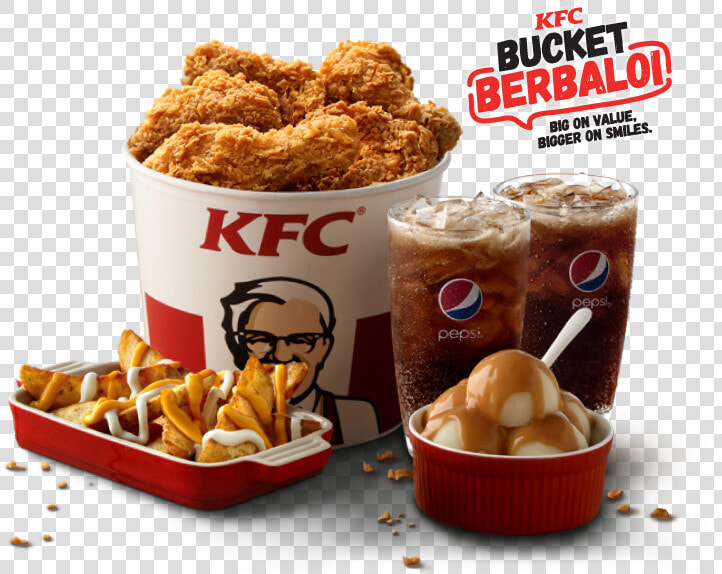 Transparent Kfc Chicken Png   Kfc Malaysia Holiday Bucket  Png DownloadTransparent PNG