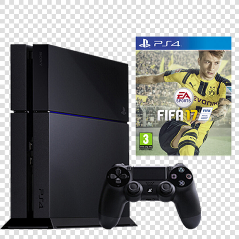 Consola Ps4 Sony 500gb Ds Fifa   Ps 4 Fifa 17  HD Png DownloadTransparent PNG