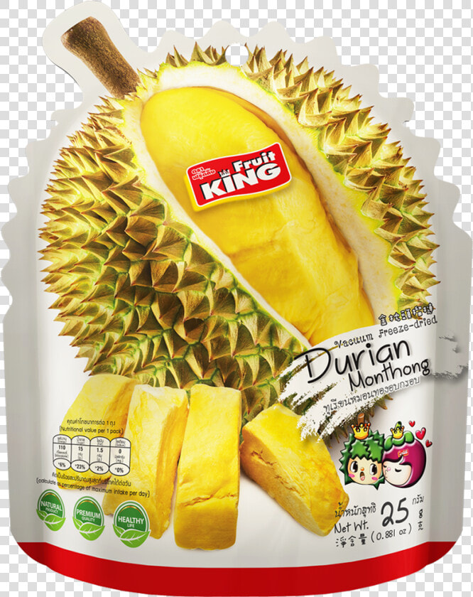 Freeze Dried Packaging Durian   Png Download   Fruit King  Transparent PngTransparent PNG