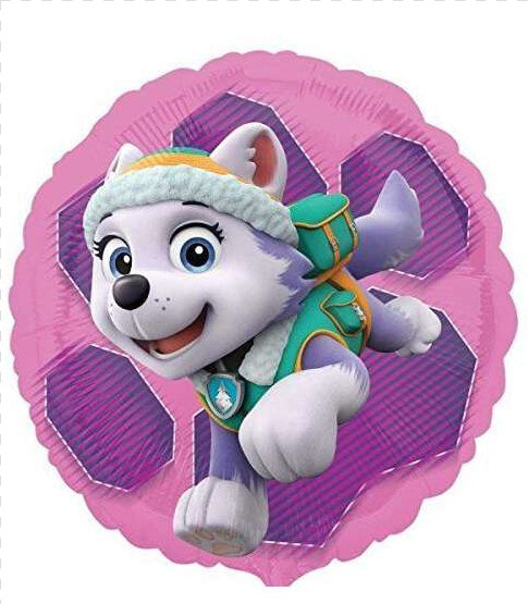 Palloncino Foil Paw Patrol Everest   Skye Paw Patrol Mylar Balloon  HD Png DownloadTransparent PNG