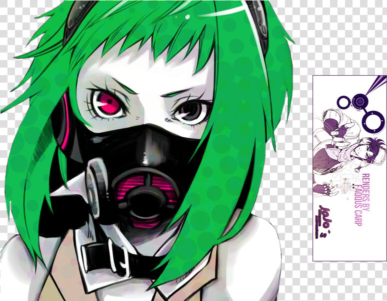 Bigbang27 23 0 Gumi Toxic Mask Render By Faqquscarp  HD Png DownloadTransparent PNG