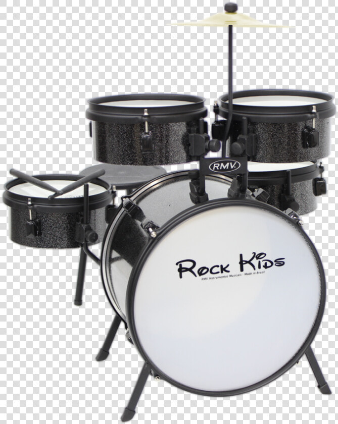 Bateria Infantil Rmv Preta   Png Download   Rock In Roll Bateria Png  Transparent PngTransparent PNG