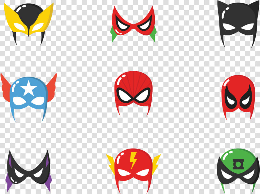 Drawn Masks Superwoman   Marvel Vector  HD Png DownloadTransparent PNG