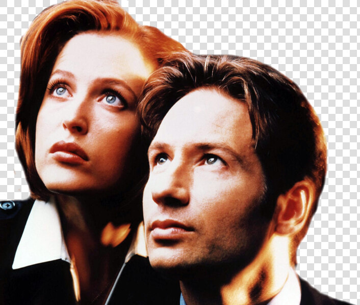 Gillian Anderson Mulder And Scully  HD Png DownloadTransparent PNG