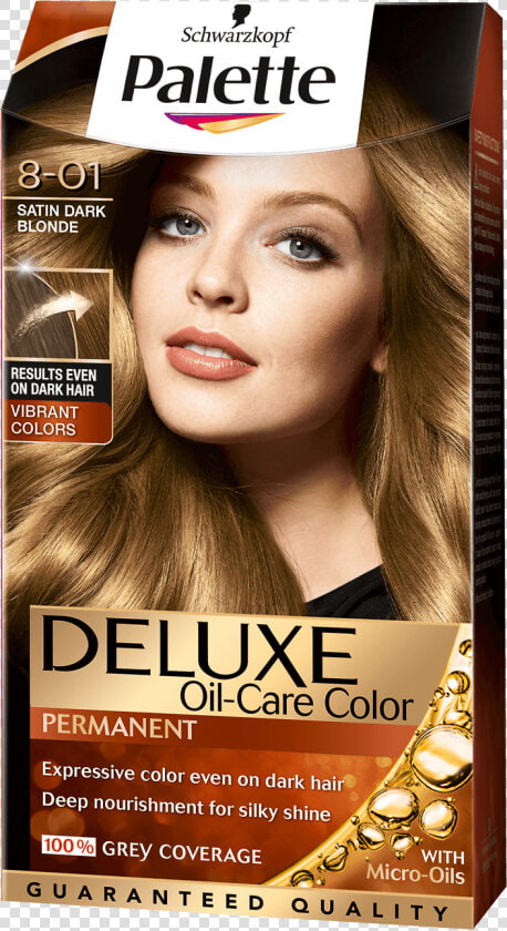 Palette Com Deluxe Vibrantcolors 8 01 Satin Dark Blonde   Light Brown Hair Color Palette  HD Png DownloadTransparent PNG