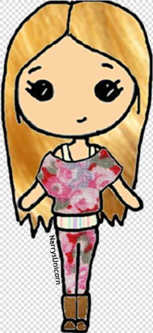 Instagram Chibi Pictures To Pin On Pinterest   Instagram Chibi Girl Coloring Pages  HD Png DownloadTransparent PNG