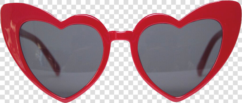 Transparent Red Heart Png   Red Heart Shaped Sunglasses  Png DownloadTransparent PNG