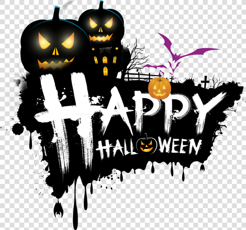 Halloween Tree Happy halloween The Holiday Happy Clipart   Happy Halloween Png  Transparent PngTransparent PNG