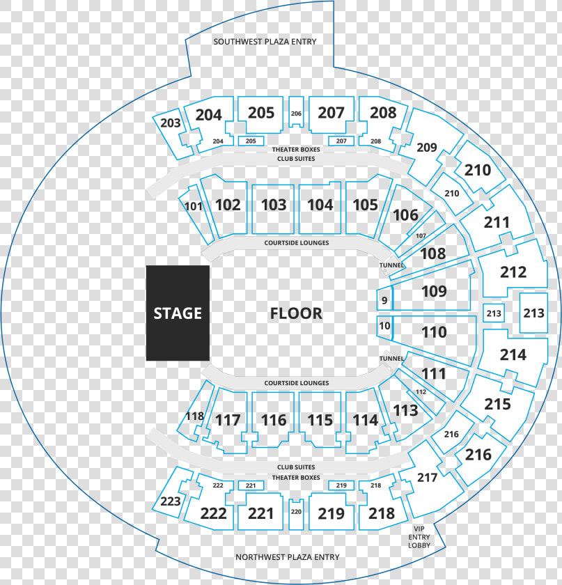 Chase Center Seating Chart Concert  HD Png DownloadTransparent PNG