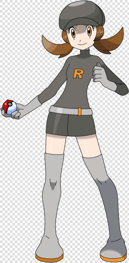 Lyra Team Rocket Outfit By Morki95   Pokemon Lyra Team Rocket  HD Png DownloadTransparent PNG