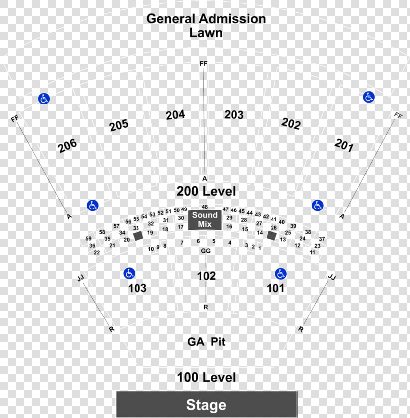 Dos Equis Pavilion Seat Numbers  HD Png DownloadTransparent PNG