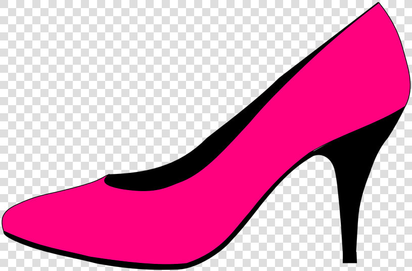 High heel  Stiletto  Pink  Fashion  Shoe  Style   Pink High Heel Cartoon  HD Png DownloadTransparent PNG