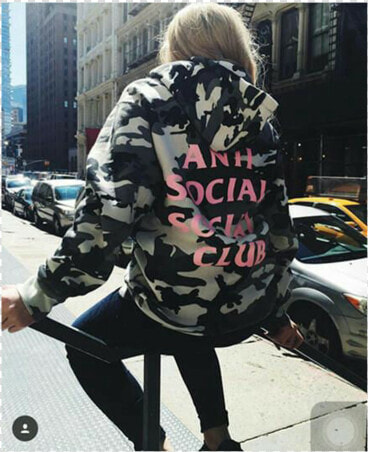 Anti Social Social Club Camo  HD Png DownloadTransparent PNG