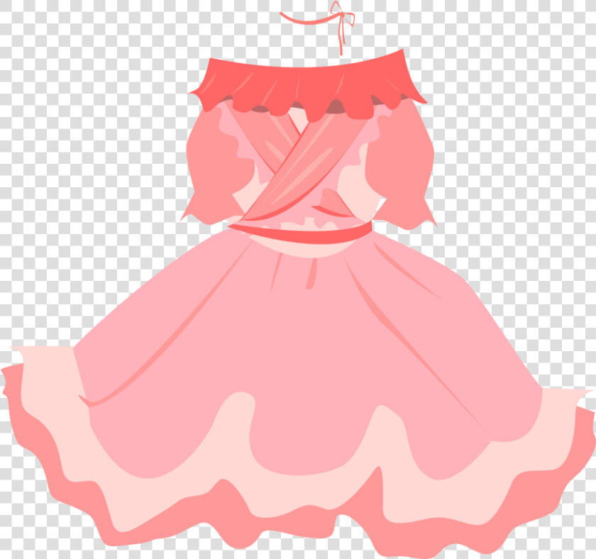 Dress Pink Princess Transprent Png Free Download Clipart   Princess Cartoon Dress Png  Transparent PngTransparent PNG