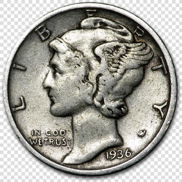 1937 Coin Value Mercury  HD Png DownloadTransparent PNG