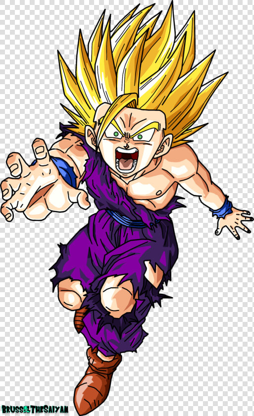 Gohan Super Saiyan 2 Transparent  amp  Png Clipart Free   Teen Gohan Ssj 2  Png DownloadTransparent PNG