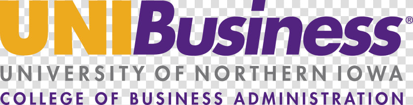 University Of Northern Iowa Business Logo  HD Png DownloadTransparent PNG