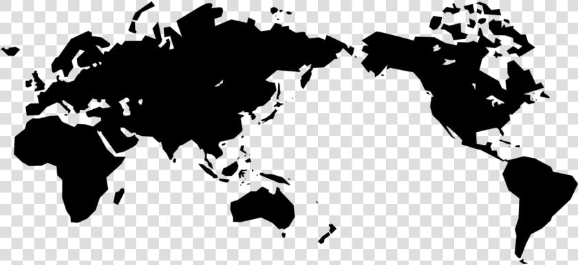 World Map  Globe  Earth  Black And White  Global   Black World Map Png  Transparent PngTransparent PNG