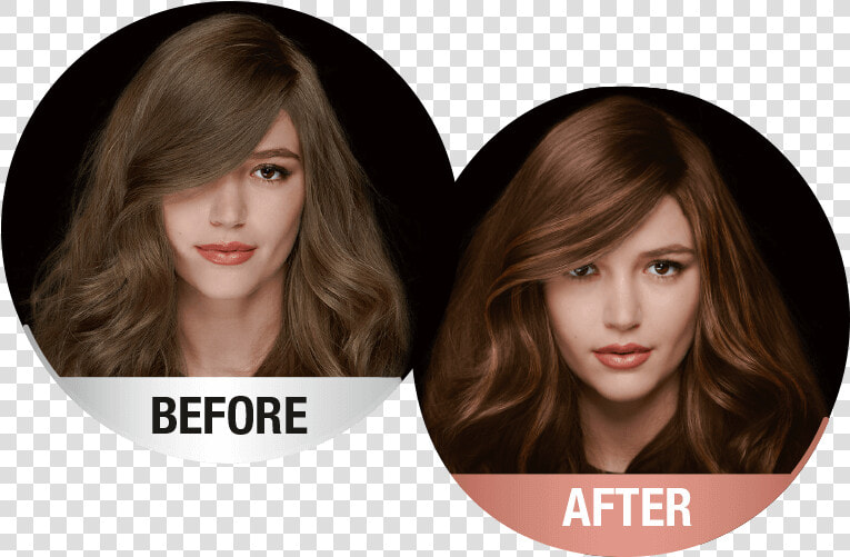 Syoss Com Before After   Girl  HD Png DownloadTransparent PNG