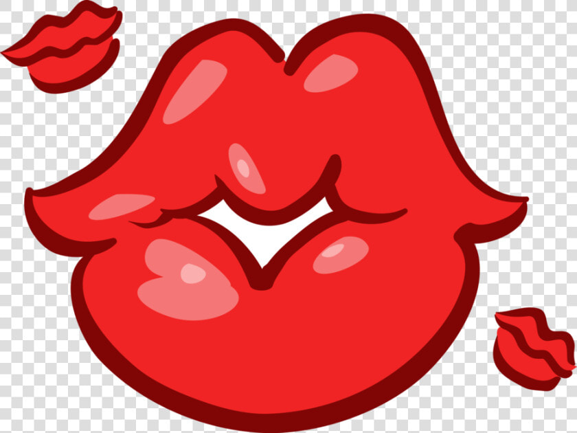 Vector Illustration Of Mouth Lips Blowing Kisses   Cartoon Lips Blowing Kiss  HD Png DownloadTransparent PNG