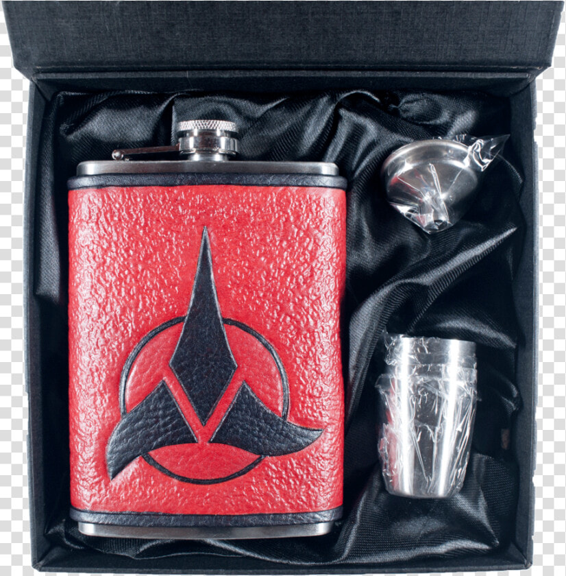 Star Trek Klingon Inspired Flask Set  HD Png DownloadTransparent PNG