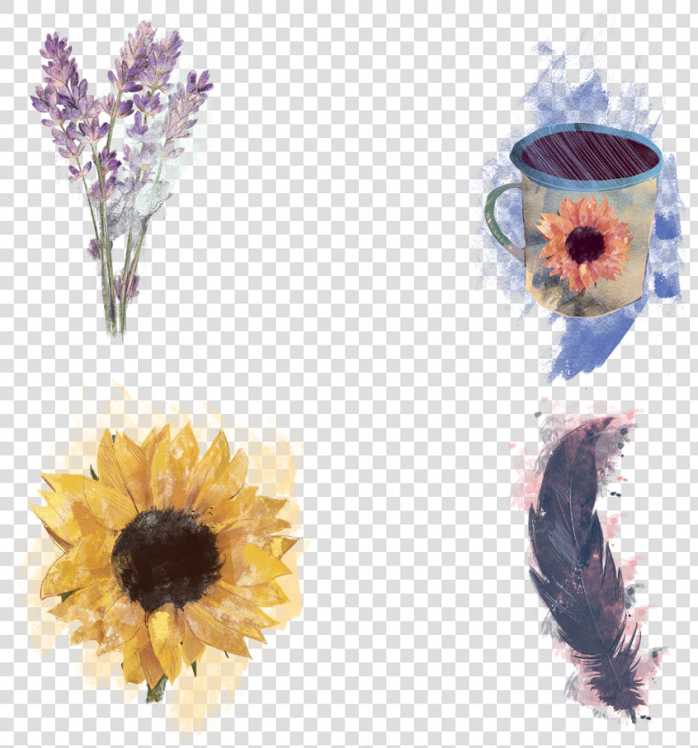 Use These Sample Clipart Items From The Watercolor  HD Png DownloadTransparent PNG