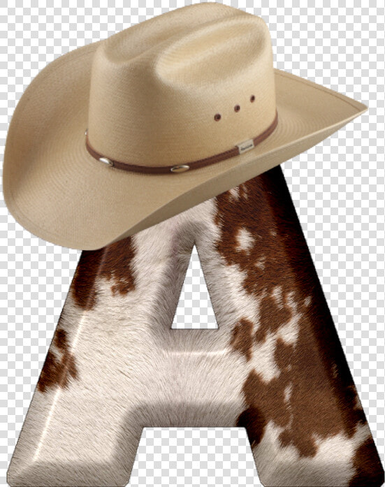 Alfabeto Decorativo Cowboy Png  Transparent PngTransparent PNG