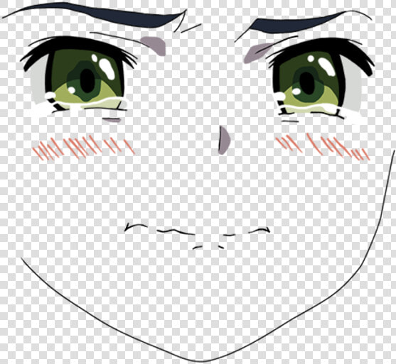 Face White Black Facial Expression Nose Smile Eye Line   Darling In The Franxx Ichigo Transparent  HD Png DownloadTransparent PNG