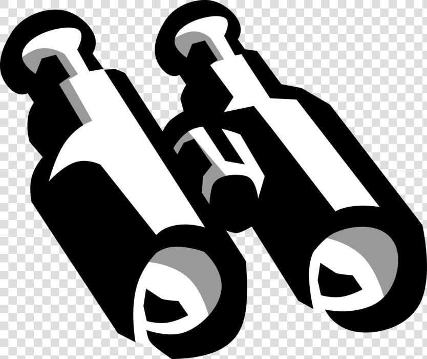 Vector Illustration Of Binoculars  Field Glasses Or  HD Png DownloadTransparent PNG