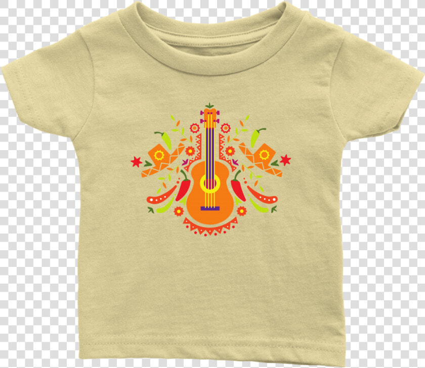 Chili Tex Mex Acoustic Guitar Infant T shirt   T shirt  HD Png DownloadTransparent PNG