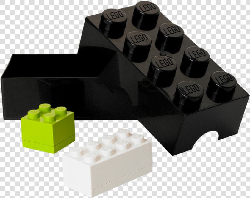 Lego Lunch Series Black   Lego Tároló Fekete  HD Png DownloadTransparent PNG