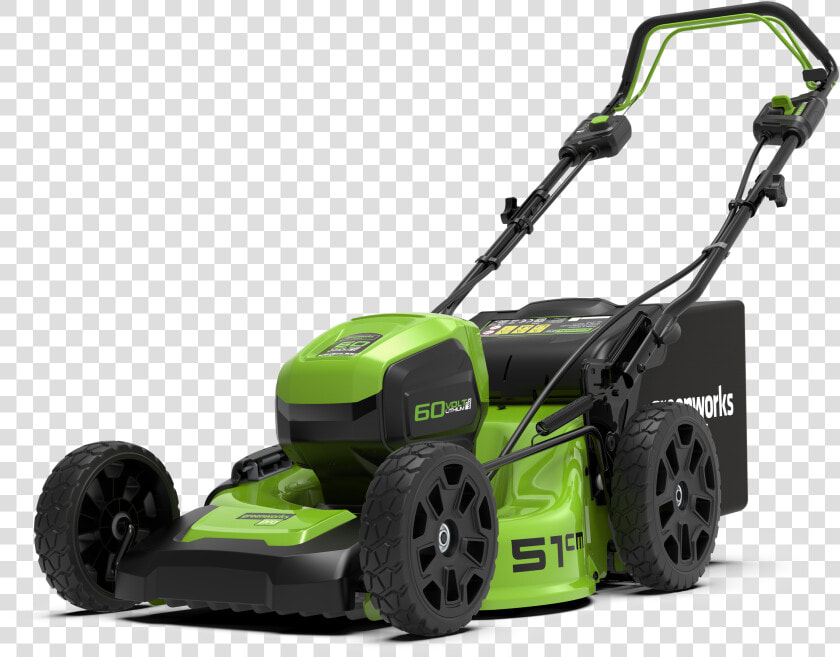 Greenworks 60v Lawn Mower Gd60lm51sp   Greenworks Gd60lm51sp  HD Png DownloadTransparent PNG