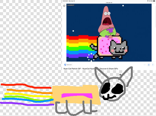 Nyan Cat Gif Png  Transparent PngTransparent PNG