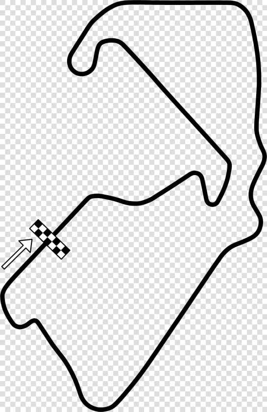 Silverstone Circuit Layout Png  Transparent PngTransparent PNG