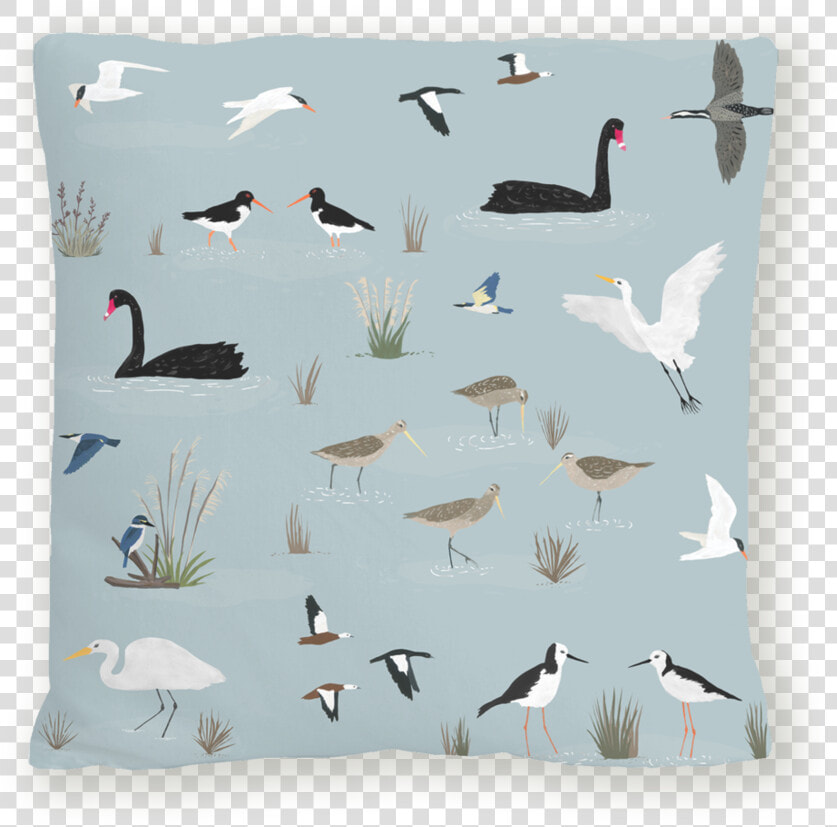 Melissa Boardman Bird Cushion Mockup   Flock  HD Png DownloadTransparent PNG